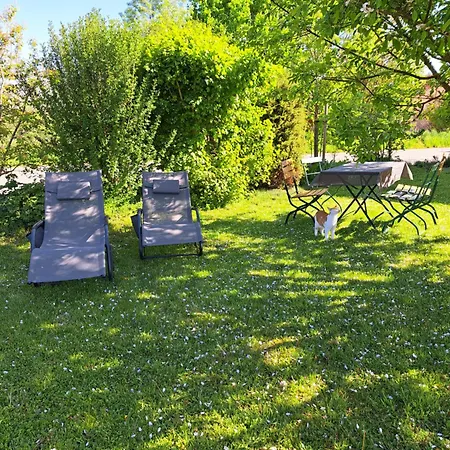 Allgaeublick Am Radweg Mit Fahrradgarage Und Garten * Lachen