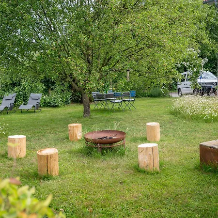 Apartment Allgaeublick Am Radweg Mit Fahrradgarage Und Garten